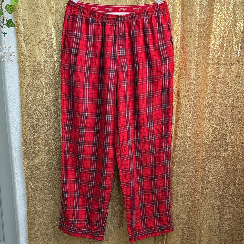 PINK Victoria's Secret Red Plaid women’s pajamas